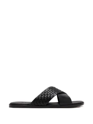 Giuseppe Zanotti Jacobseen レザーサンダル | ブラック | FARFETCH JP