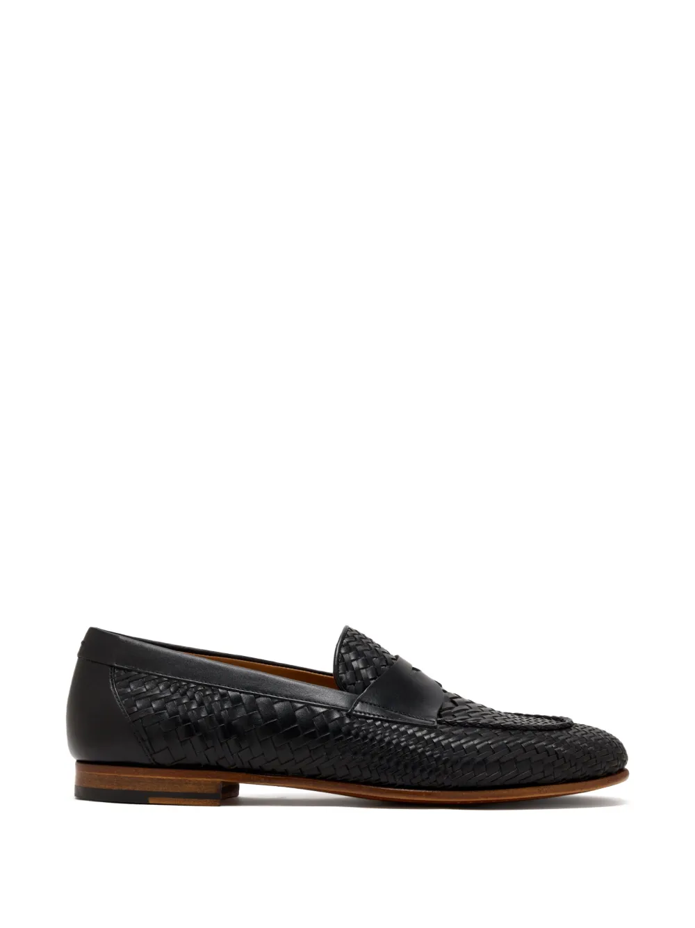 Magnanni woven penny loafers - Nero