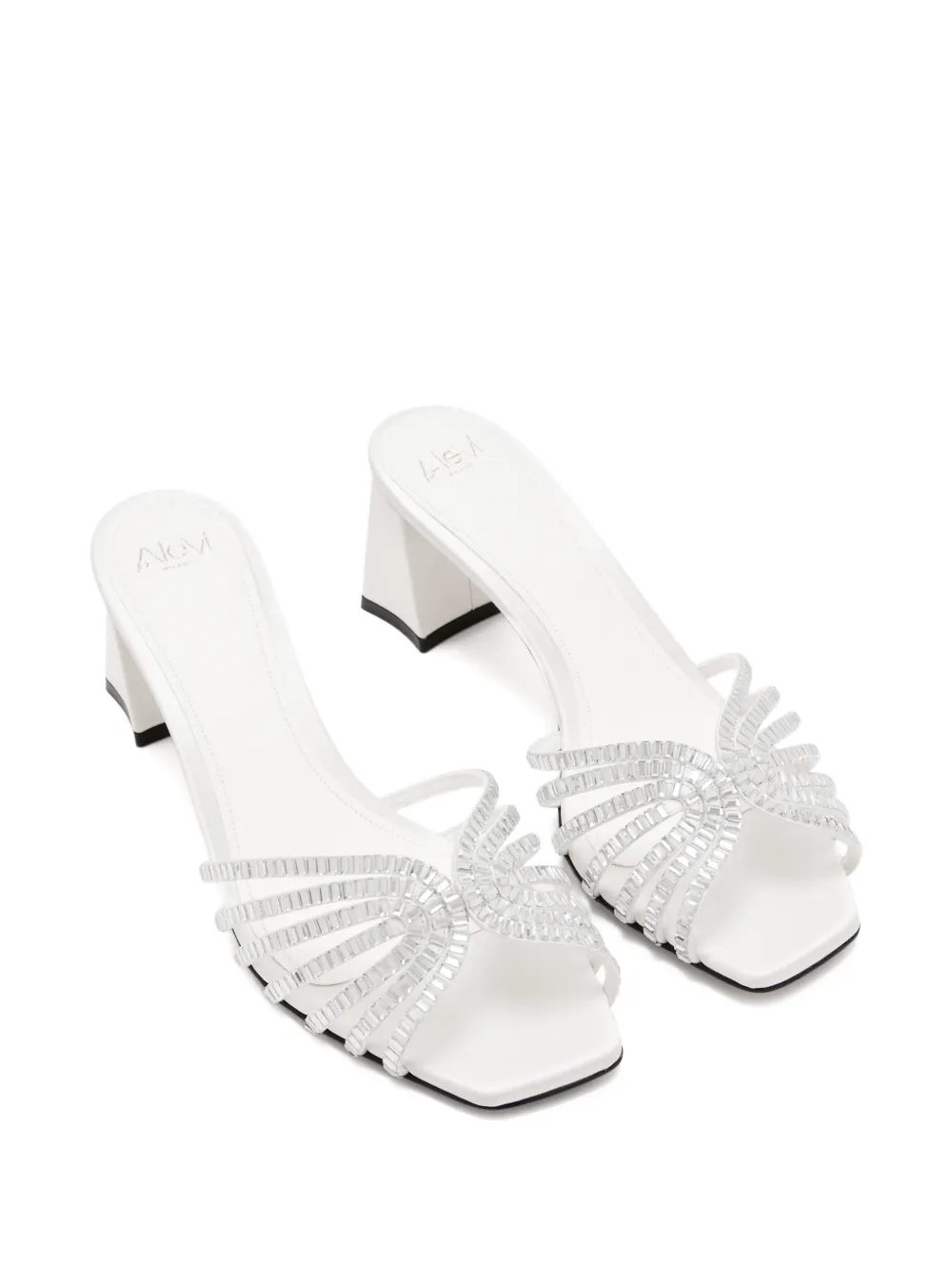 Alevì 60mm Vittoria heeled sandals Wit