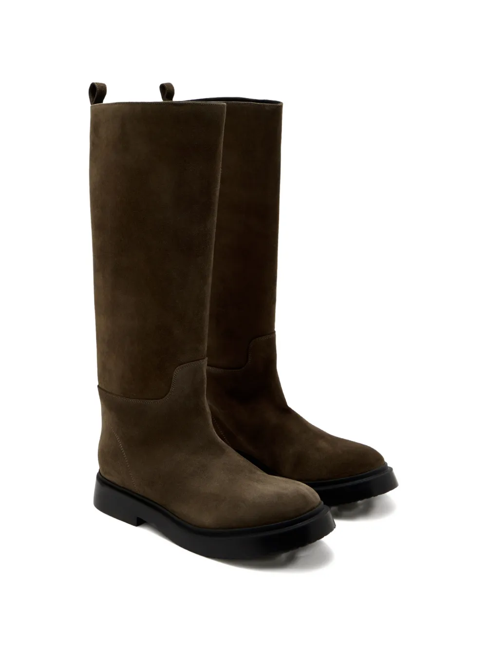 Proenza Schouler Bank suede knee boots Bruin