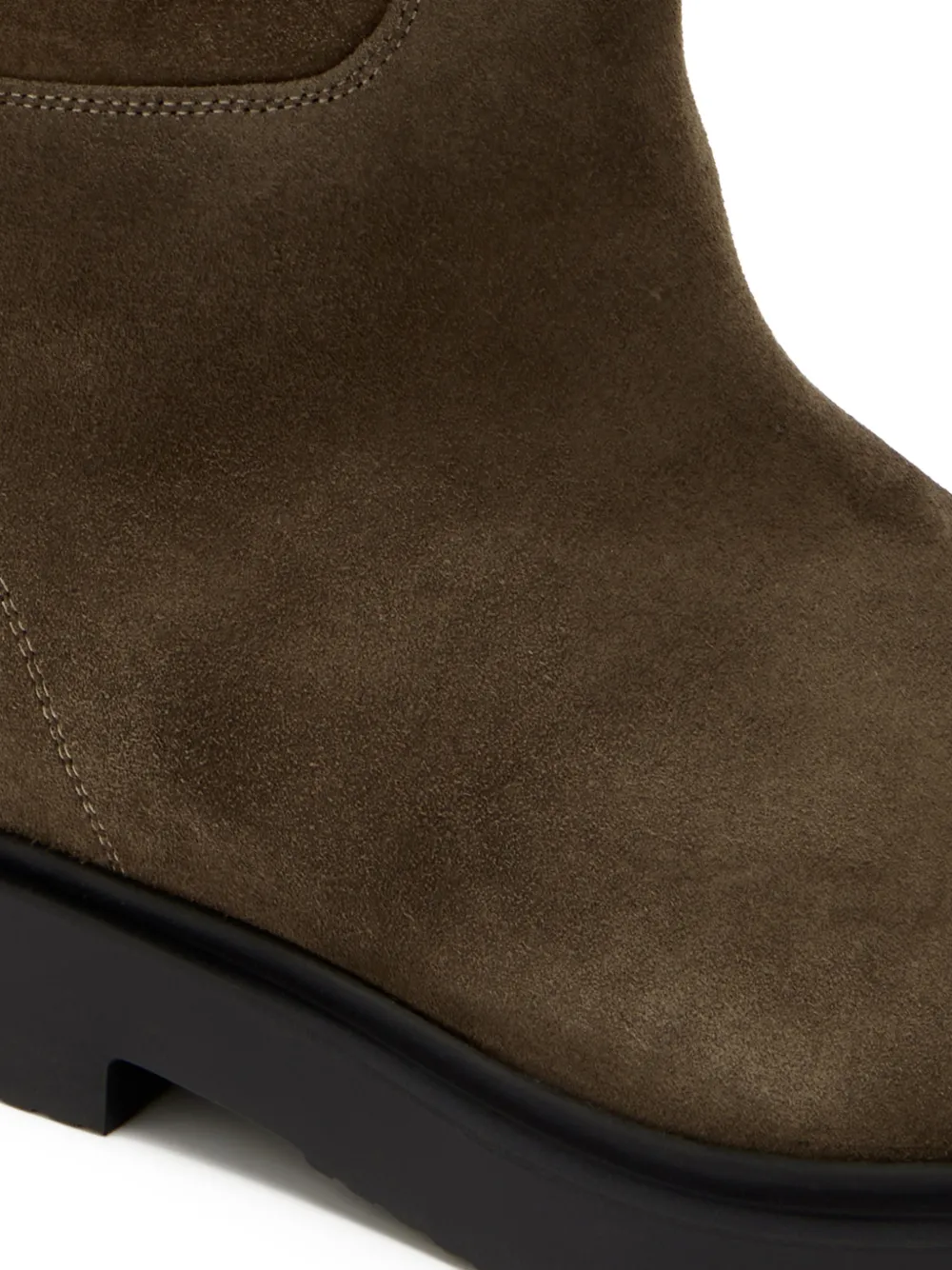 Bank Suede Knee Boots