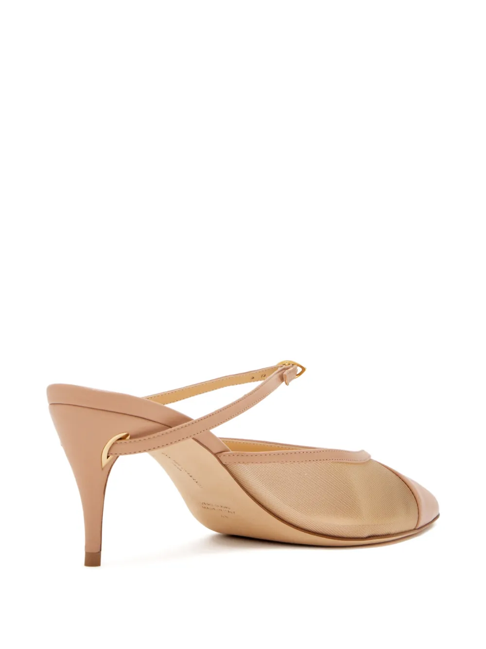 Jennifer Chamandi 65mm Mattia heeled pumps Beige