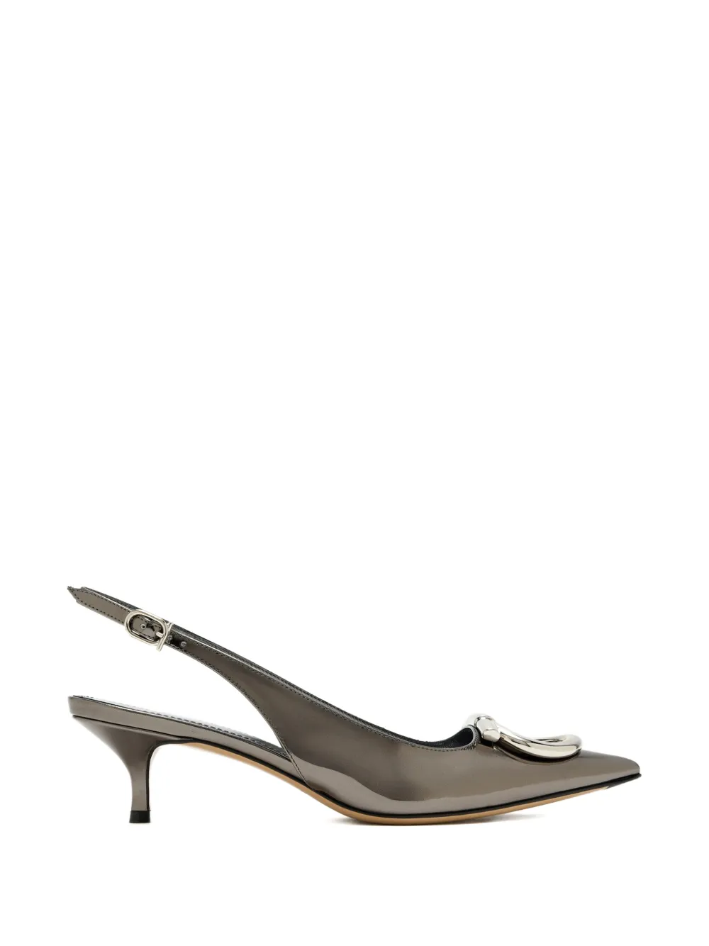 Ferragamo Sara slingback pumps Grijs