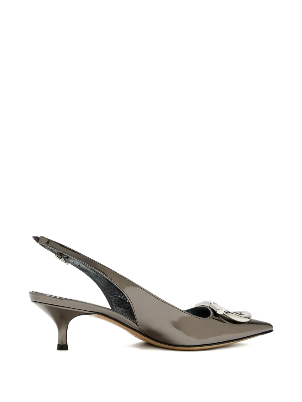 Ferragamo Sara slingback pumps Grijs