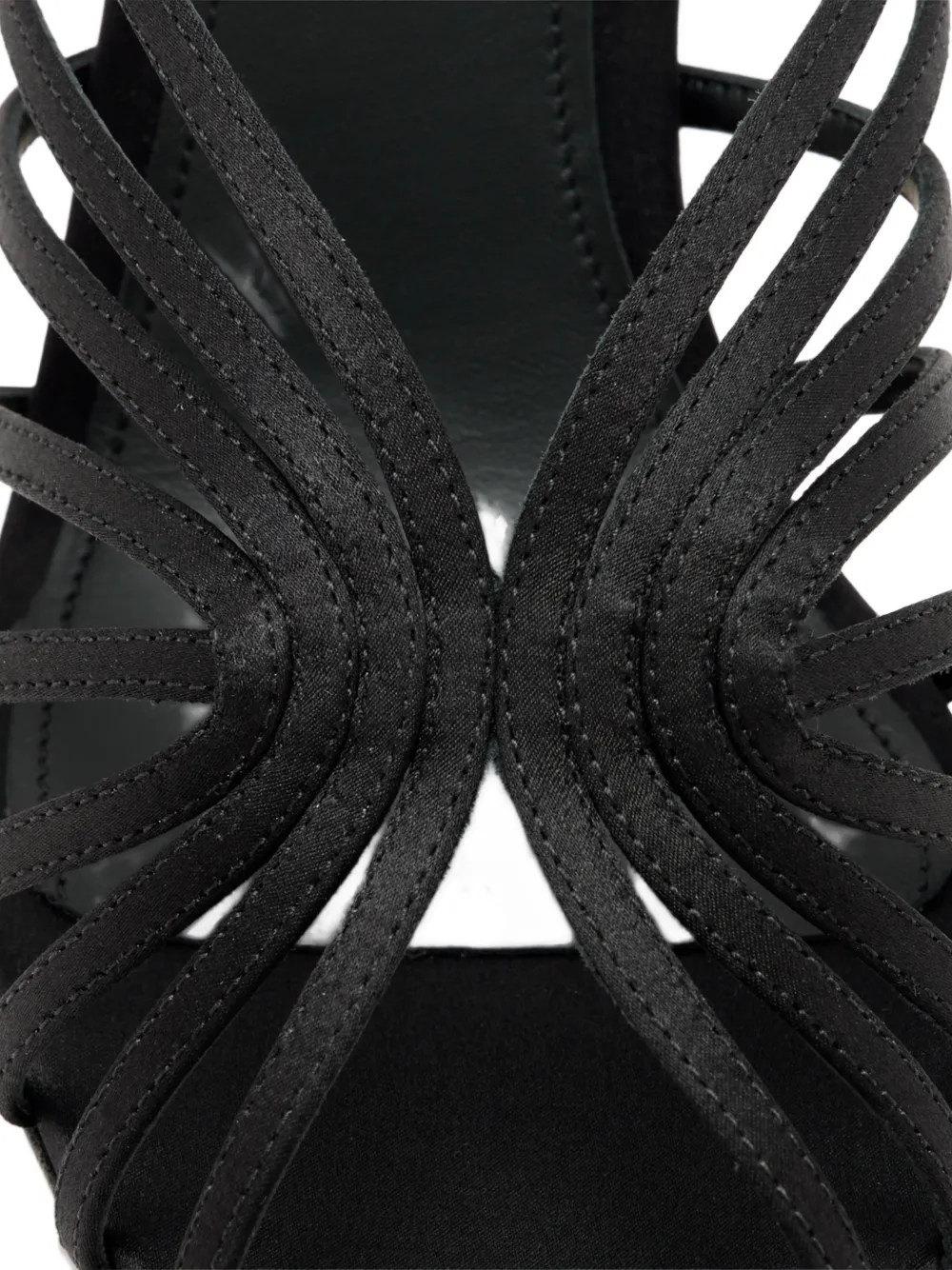 Alevì 95 mm Diana sandalen met hak Zwart