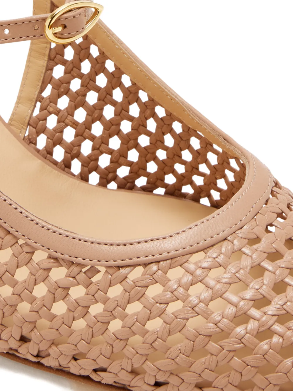 Jennifer Chamandi 65 mm Mattia pumps met hak Beige