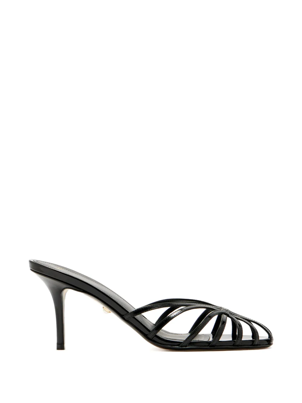 Alevì Mel stiletto caged sandals - Nero