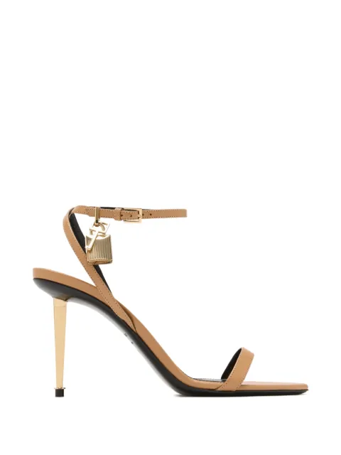 TOM FORD 85mm Padlock heeled pumps
