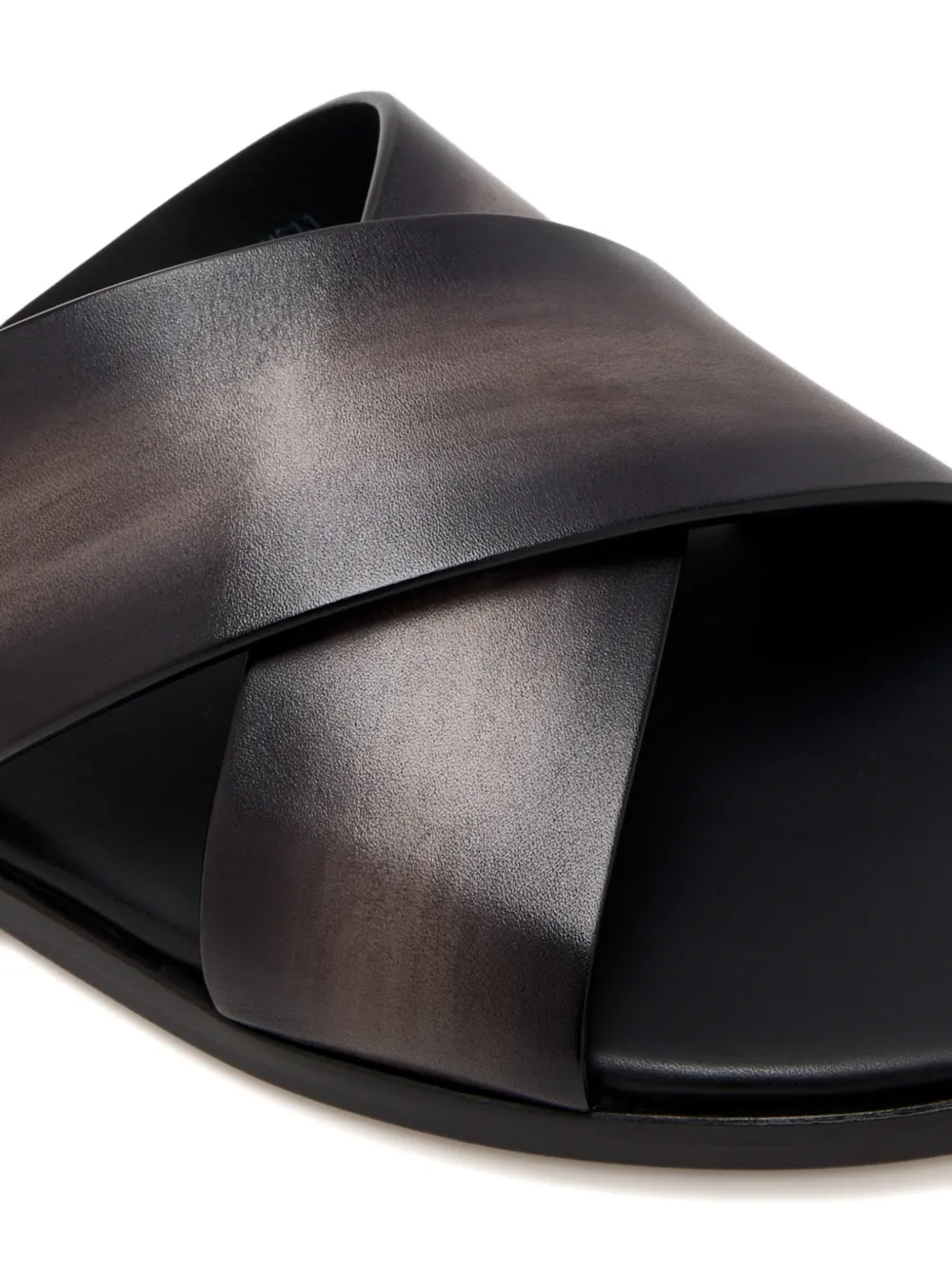 Magnanni Criss Cross leren sandalen Grijs