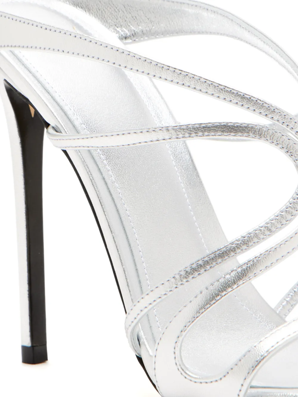 Alevì 110mm Mony heeled sandals Zilver