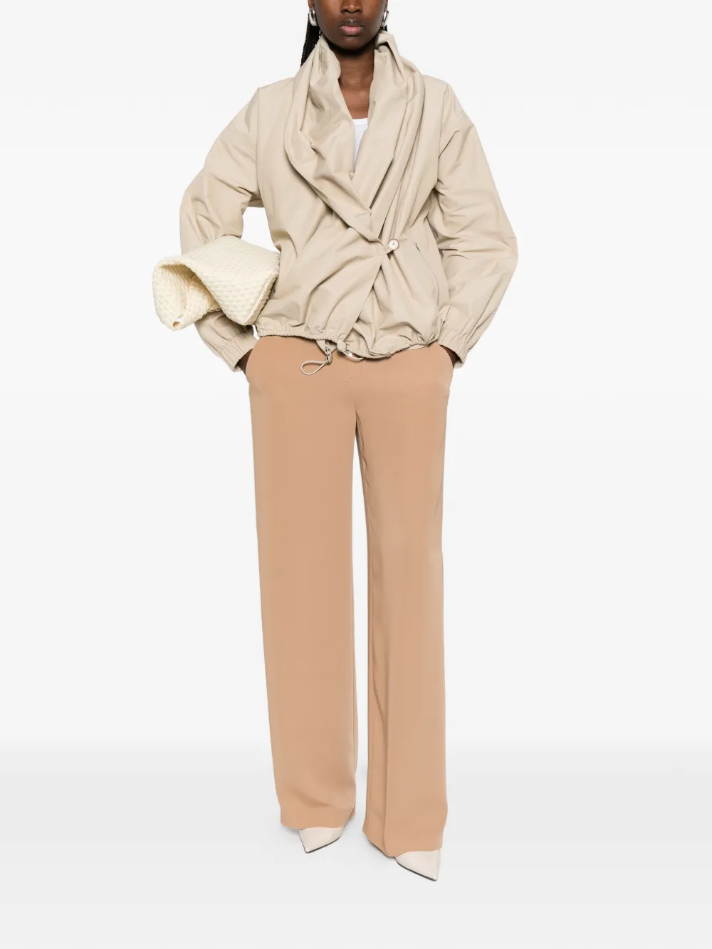 Herno ドローストリング パンツ | ワイドパンツ | Image 2