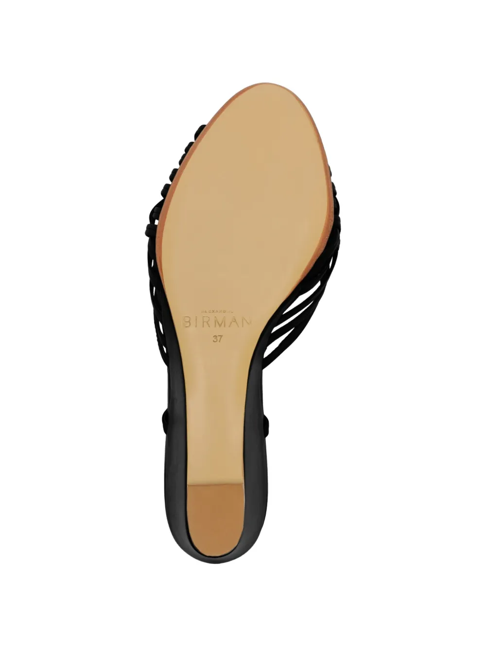 Alexandre Birman Lilian geweven muiltjes Zwart