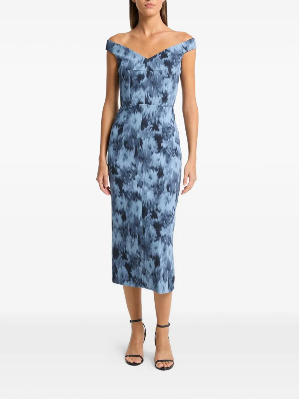 Blue Midi Dress