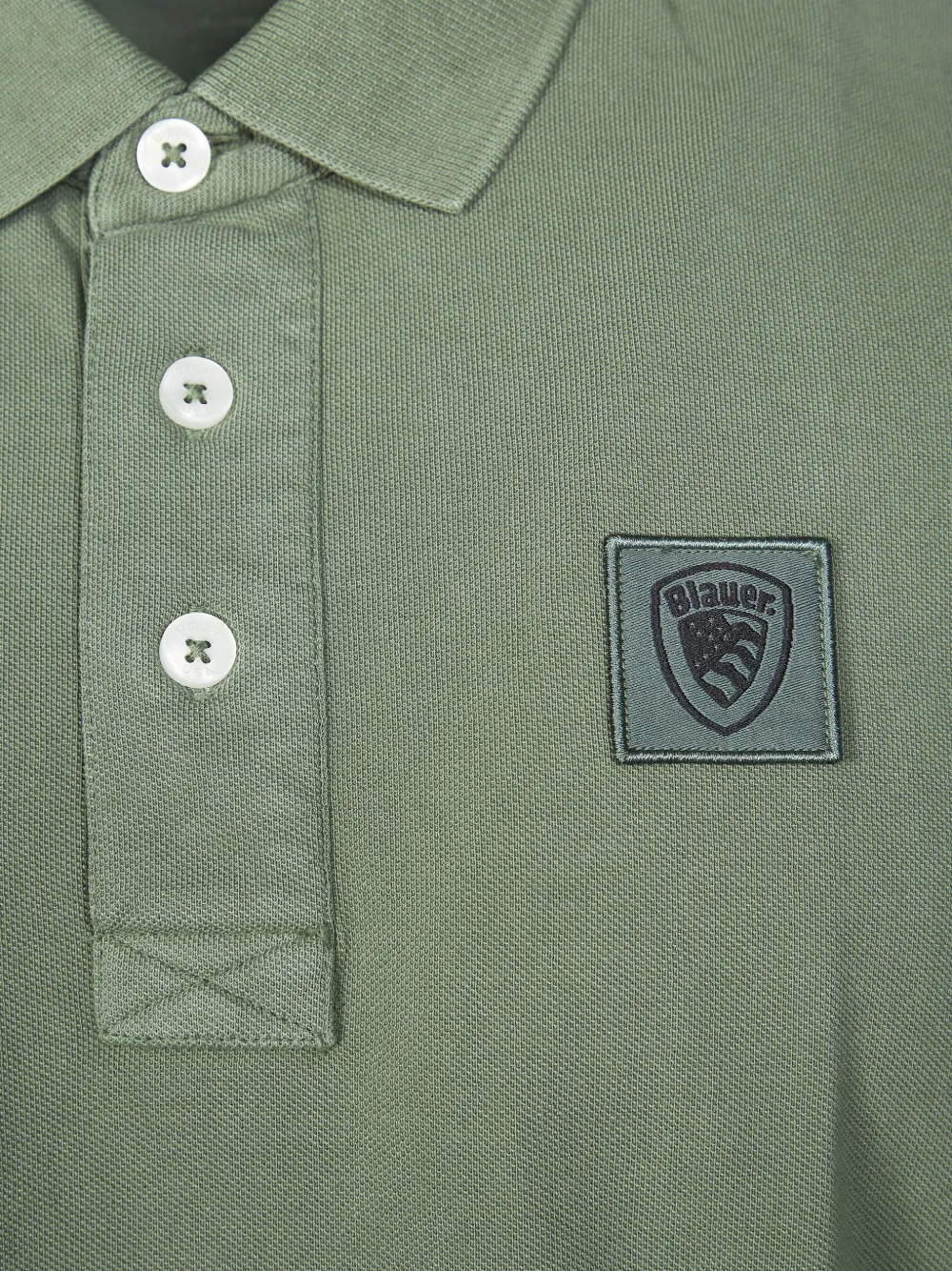  Blauer Short-sleeves Polo Shirt - Green 