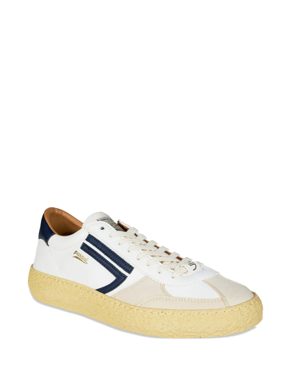 Puraai Polly panelled sneakers Wit
