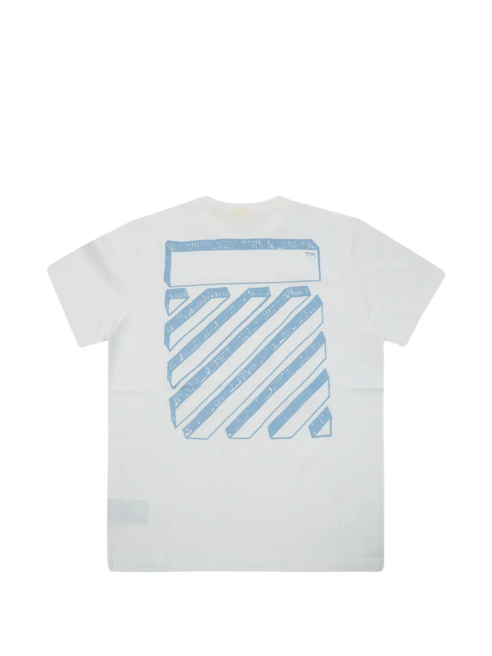 Off-White Kids T-shirt met print Wit