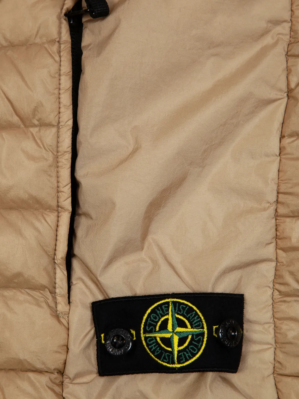 Stone Island Junior Gewatteerde bodywarmer Beige