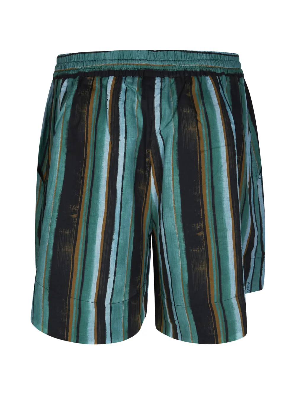 PINKO Gestreepte shorts Blauw