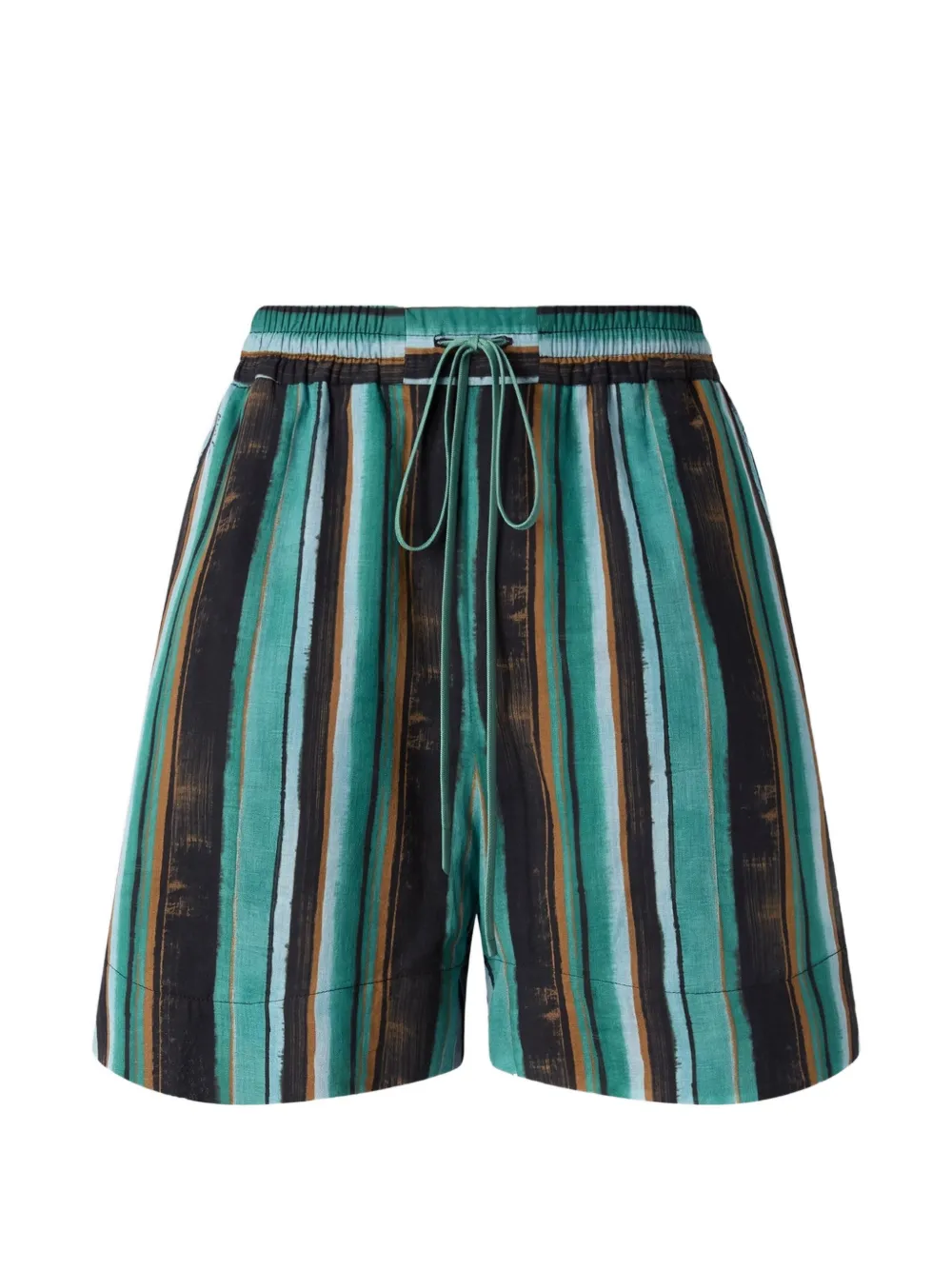 PINKO striped shorts - Blu