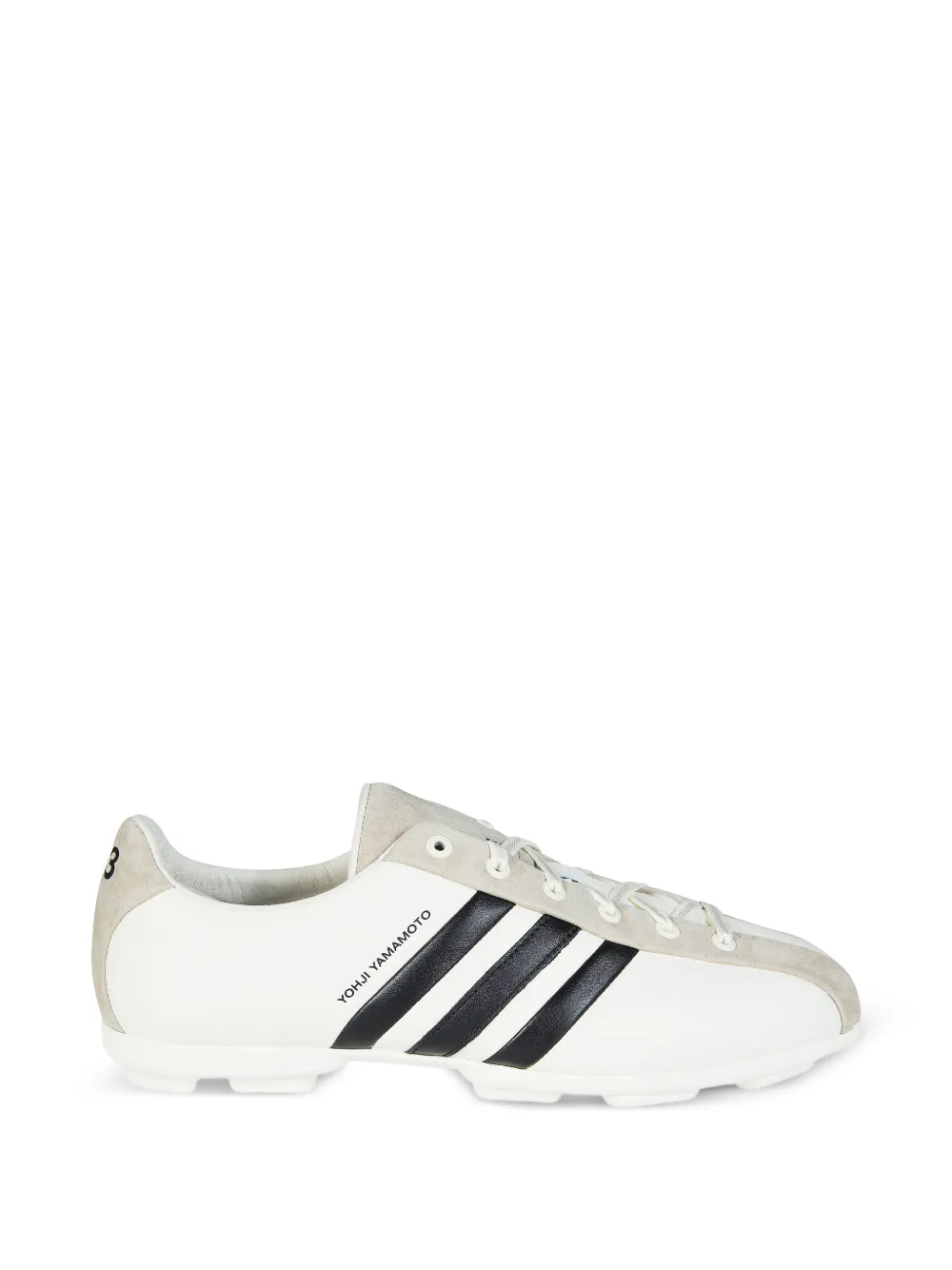 Y-3 Field striped sneakers - Bianco