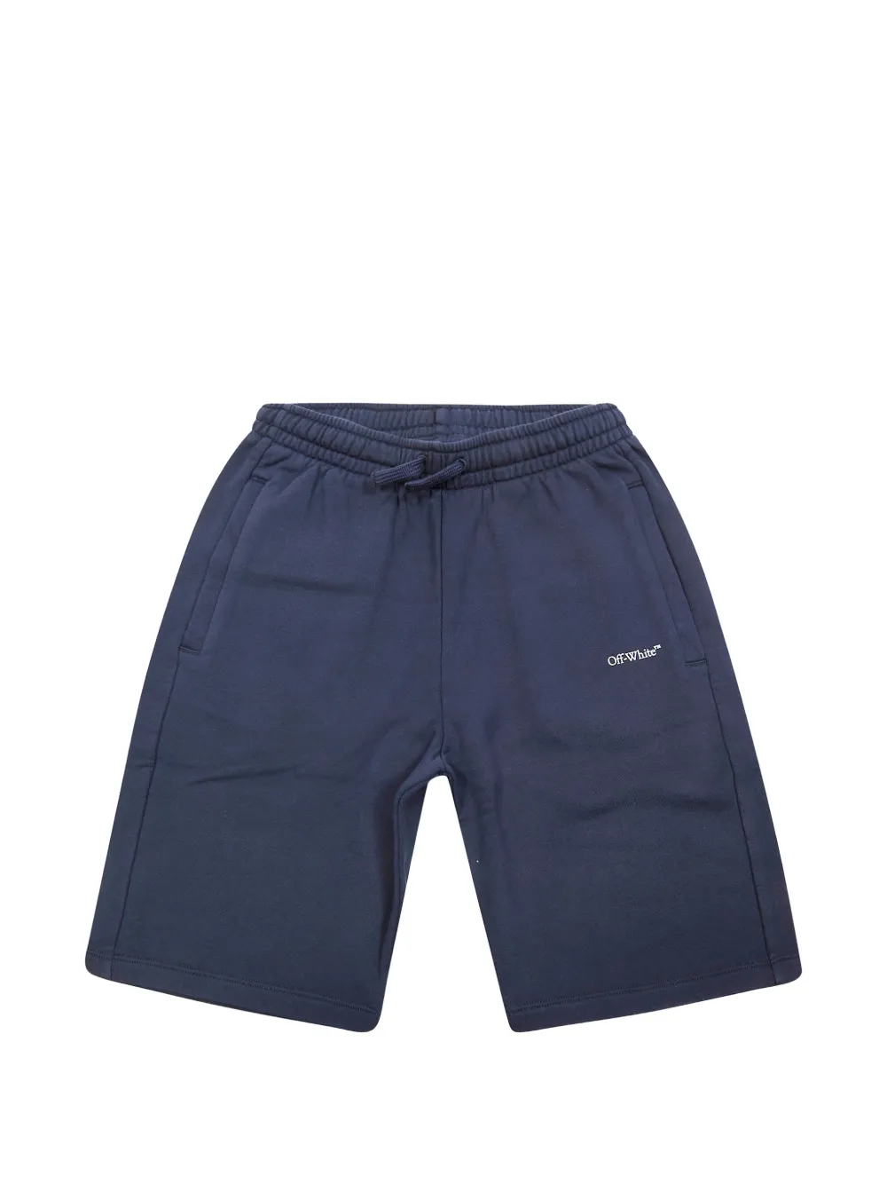 Off-White Kids drawstring shorts - Blu