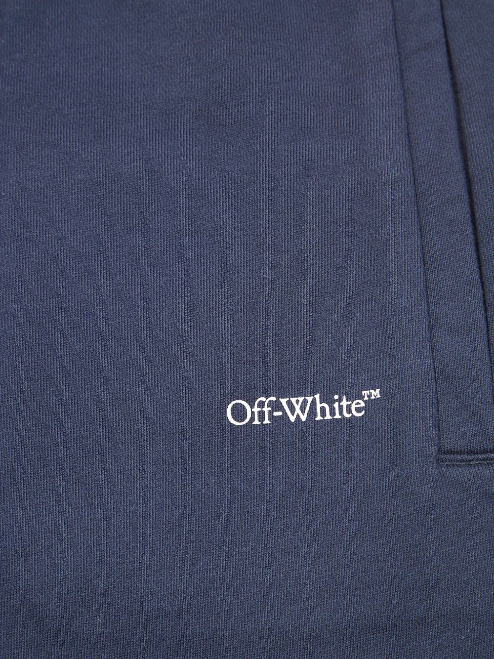  Off-white Kids Drawstring Shorts - Blue 
