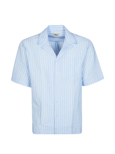Altea Hadley seersucker shirt