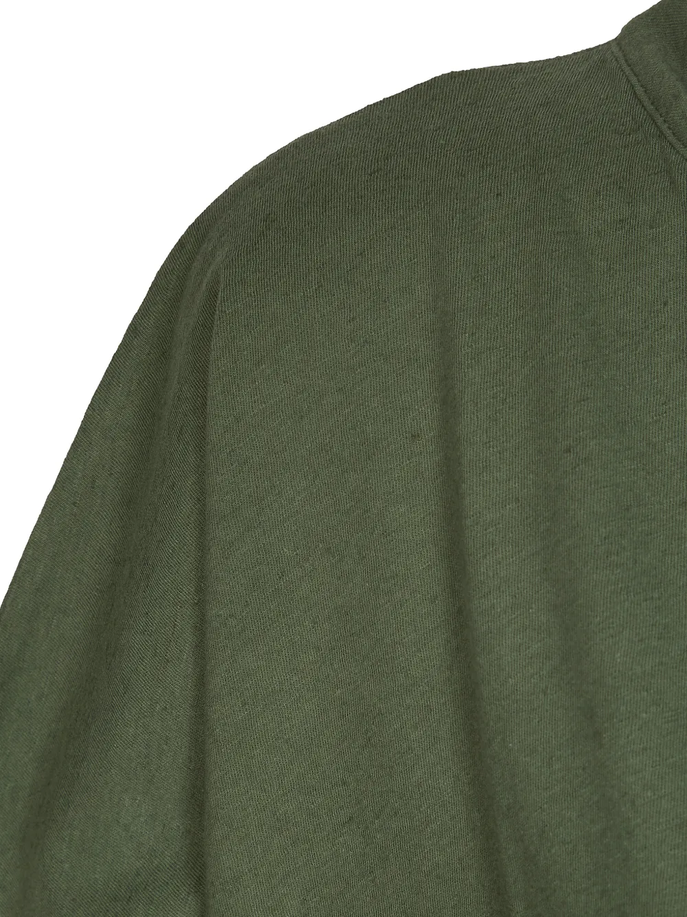  Absolut Cashmere V-neck Short-sleeve Top - Green 