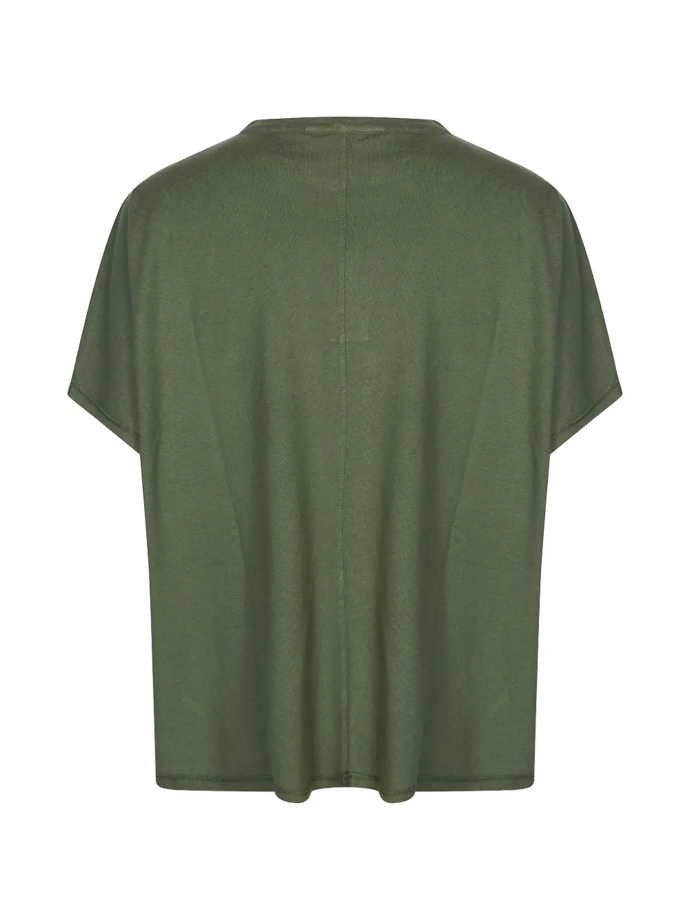  Absolut Cashmere V-neck Short-sleeve Top - Green 