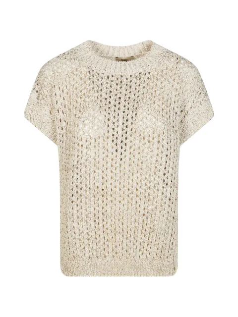 Herno perforated T-shirt
