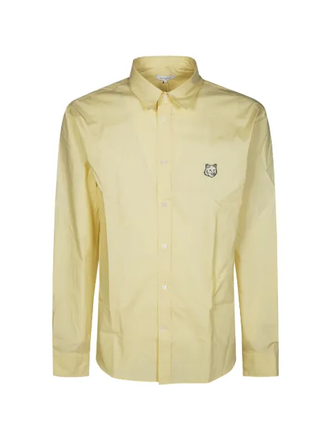 Maison Kitsuné Fox Head patch shirt