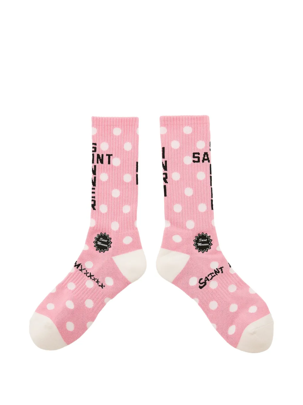 SAINT MXXXXXX Calzini a pois - Rosa