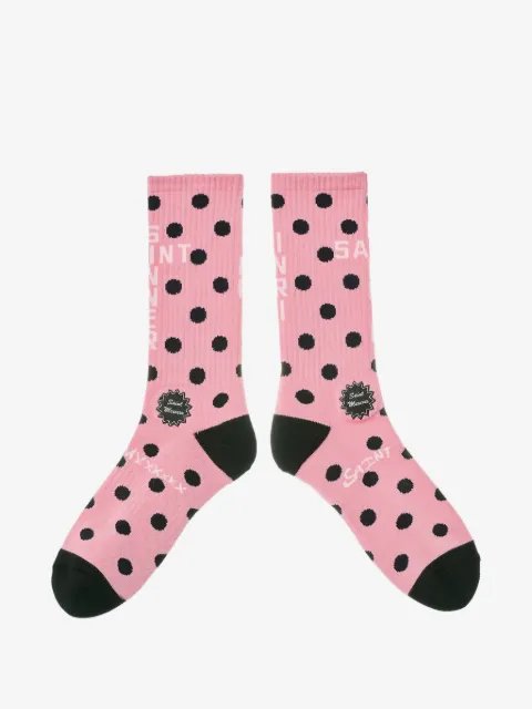 SAINT MXXXXXX polka-dot socks
