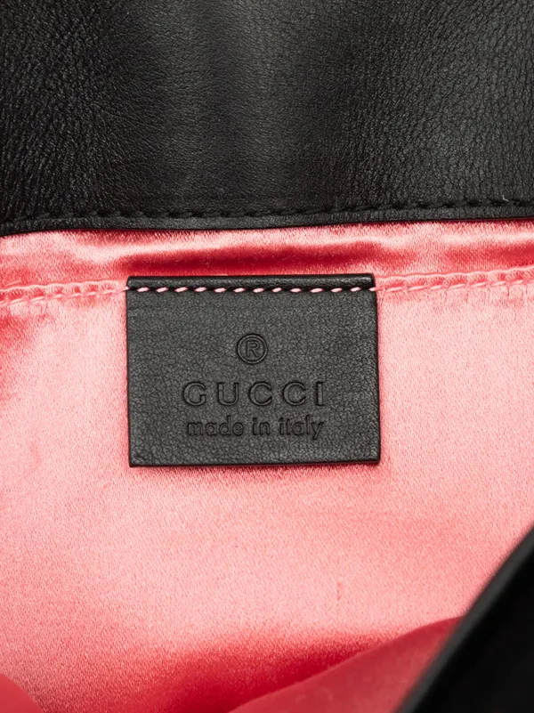Gucci Pre-Owned 2016-2026 Small GG Marmont Matelasse Velvet