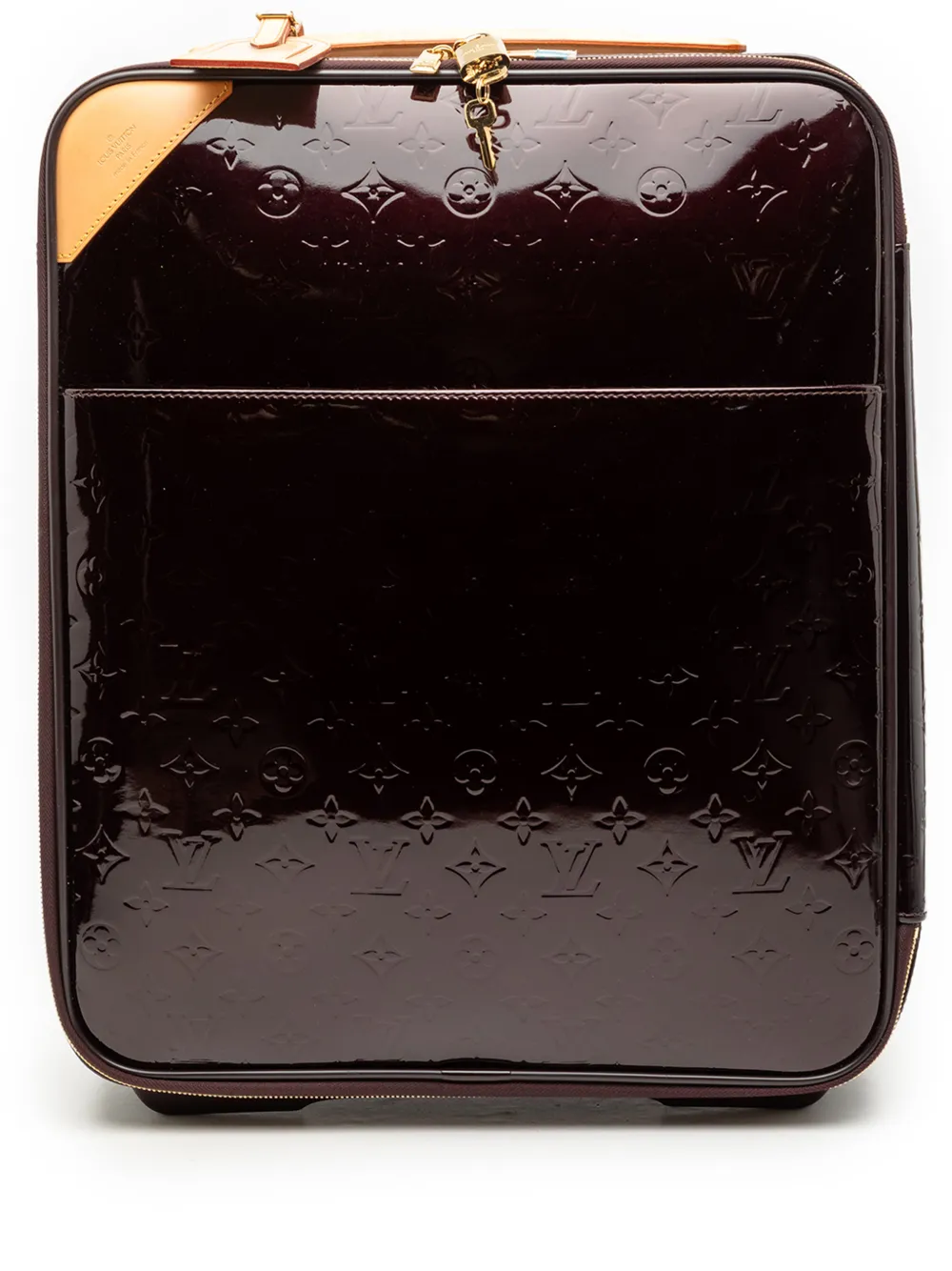 Louis Vuitton Pre-Owned 2010 Monogram Vernis Pegase 45 travel bag - Viola