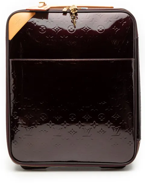 Louis Vuitton Pre-Owned Monogram Vernis Pegase 45 旅行包(2010年典藏款)