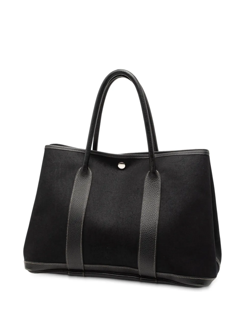 Hermès Pre-Owned 2006 Toile and Negonda Garden Party 36 tote bag - Nero