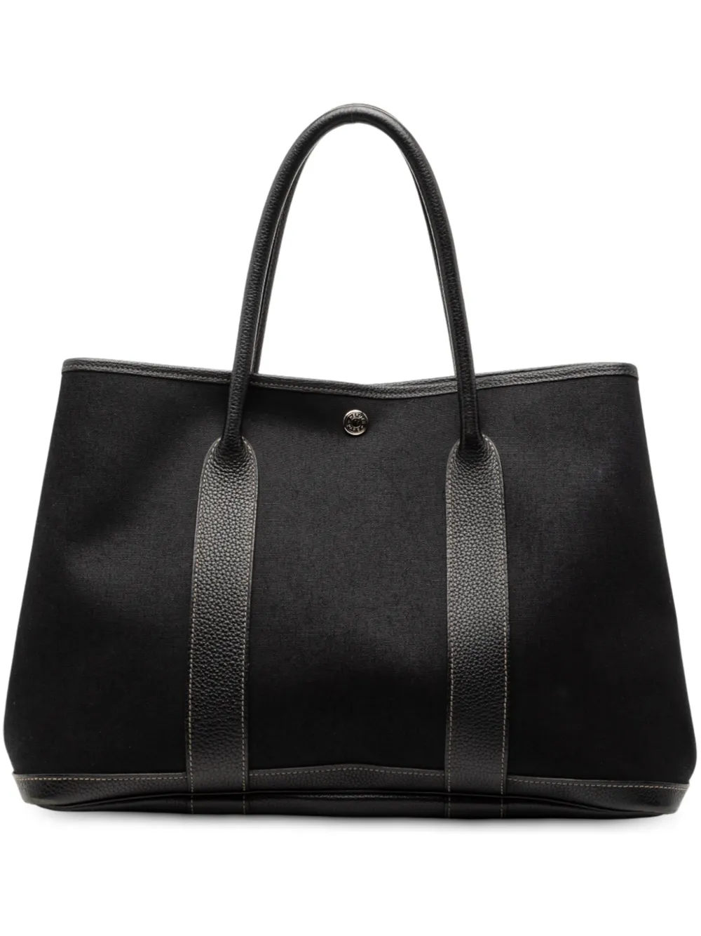 Hermès Pre-Owned 2006 Toile and Negonda Garden Party 36 tote bag - Nero