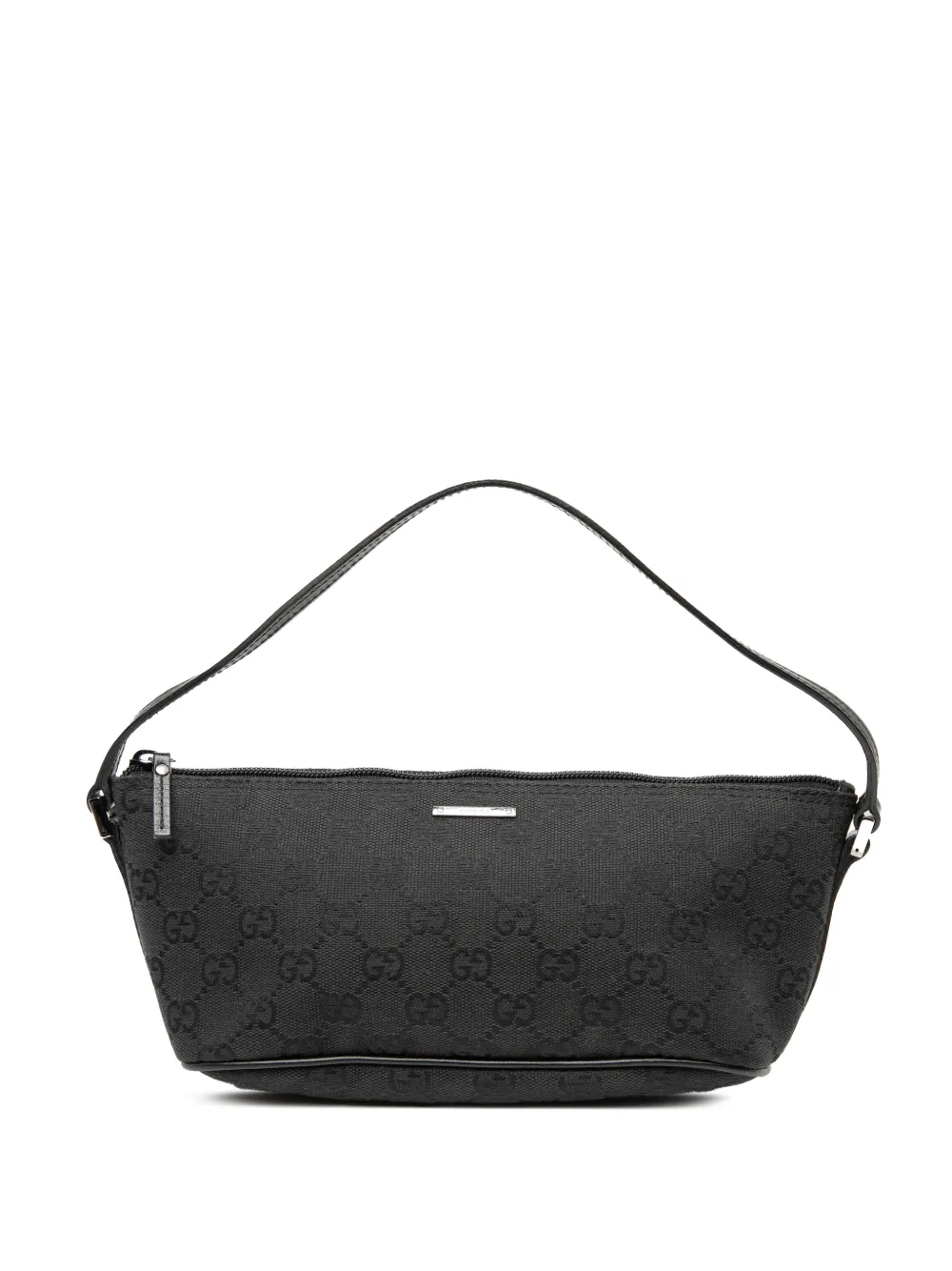 Gucci Pre-Owned 2000-2015 GG Canvas Boat shoulder bag - Nero