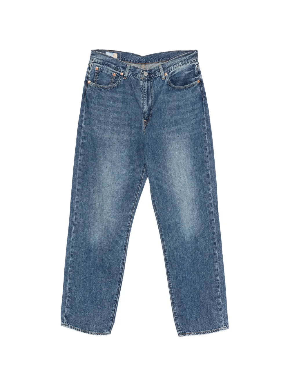 Levi's logo-patch jeans - Blu