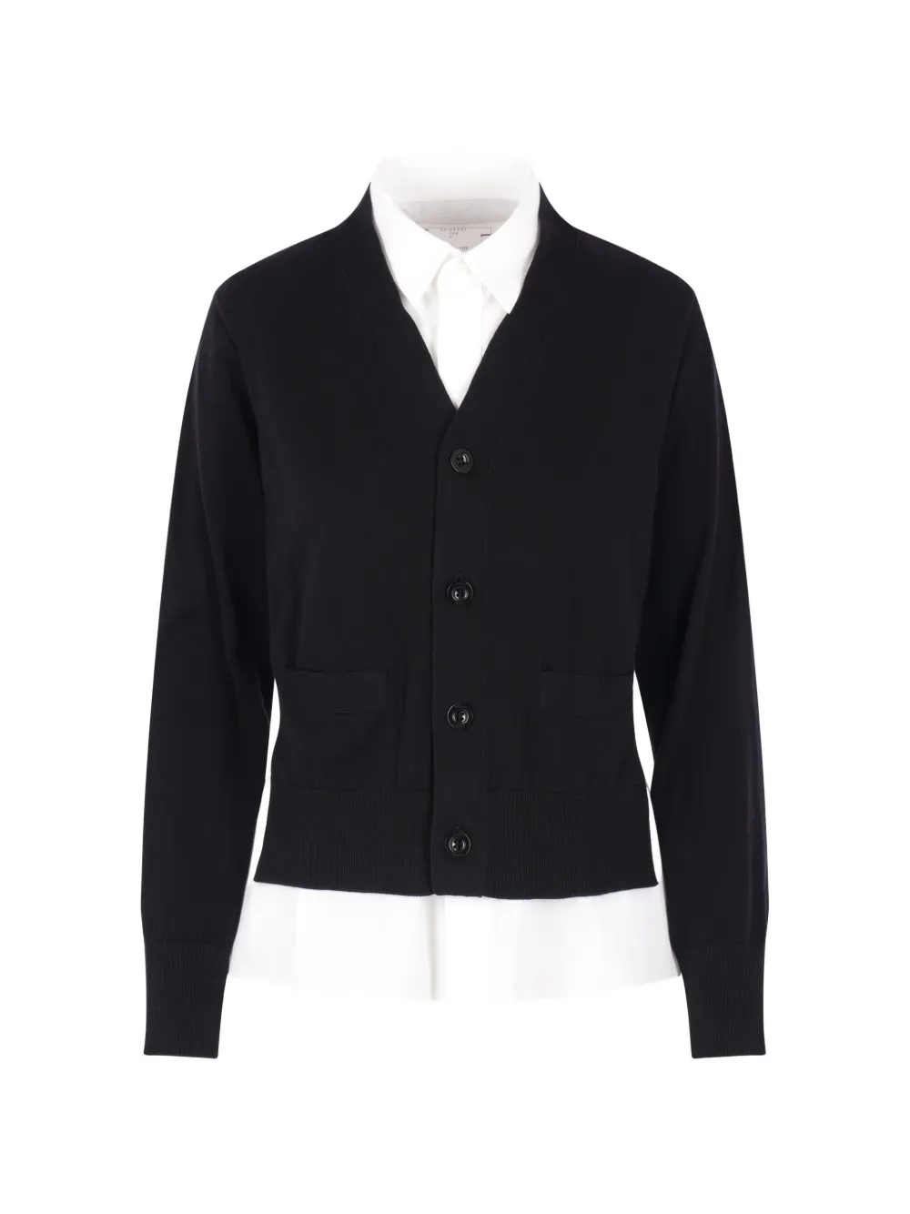 sacai butto-fastening shirt - Bianco