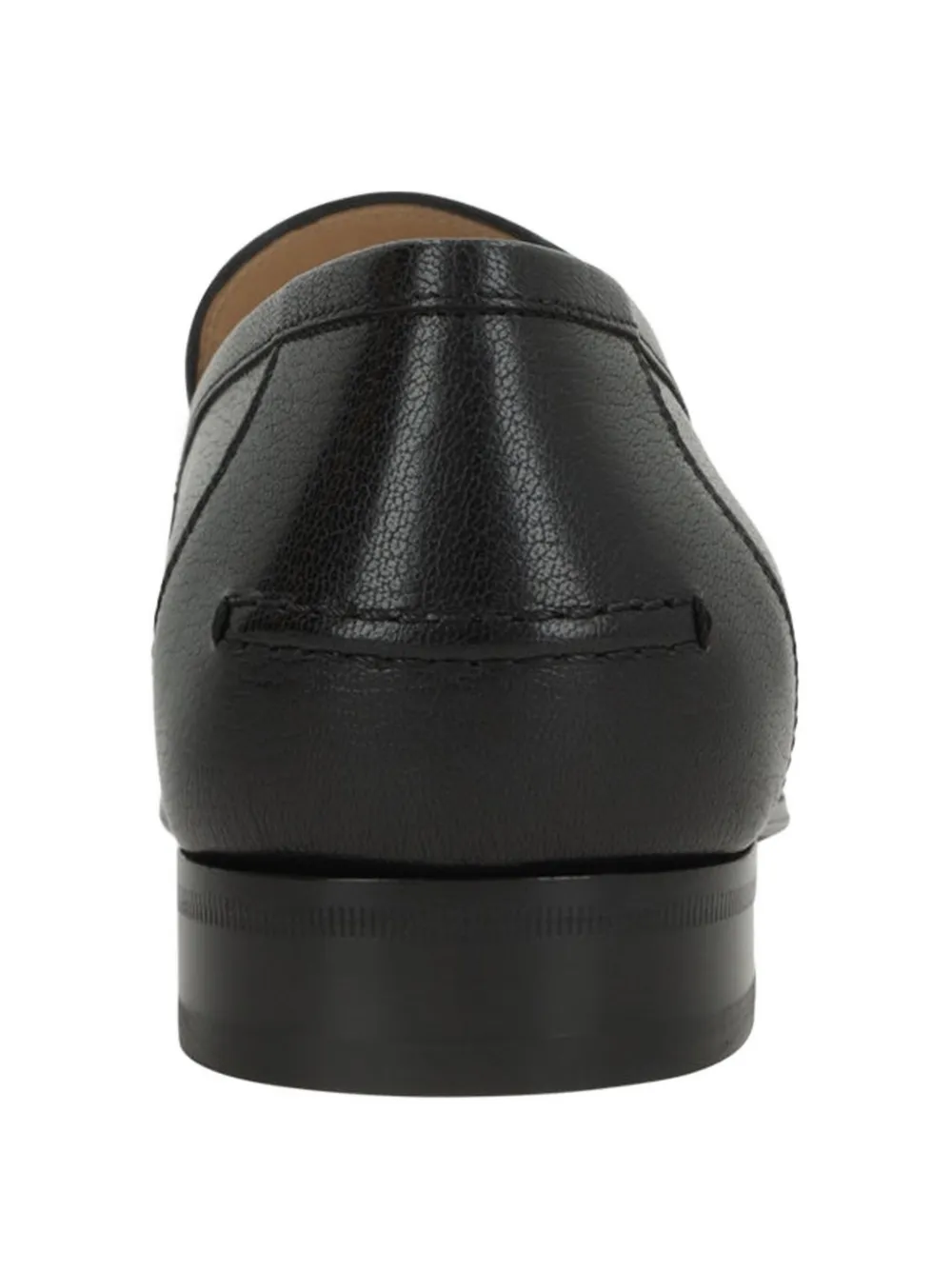 Valentino Garavani logo-embellishment loafers Zwart