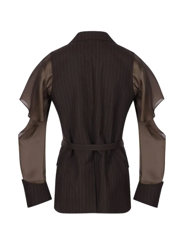 ジャケット・アウター sahara 2way Slit Sleeve Belted Jacket 33572499_66170098_600.jpg