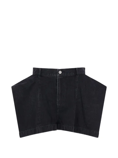 sacai shorts de mezclilla