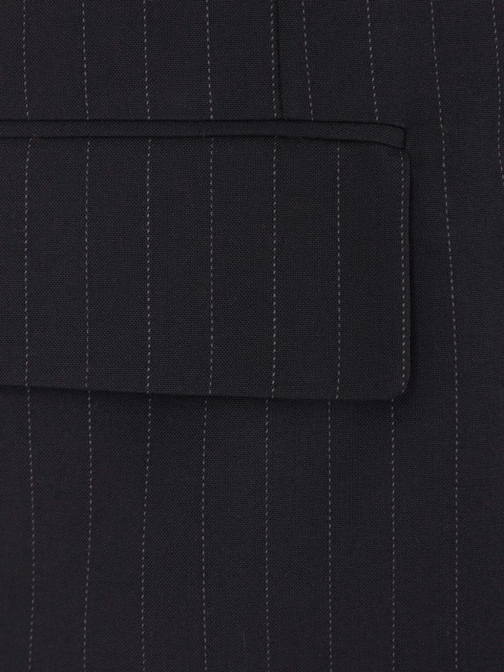 sacai Gestreepte spencer Zwart