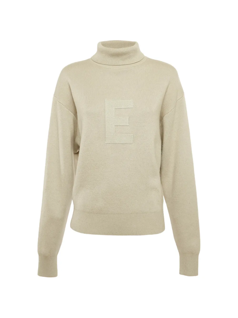 Fear Of God Maglione a collo alto con logo - Toni neutri