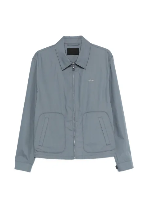 Prada triangle-logo jacket