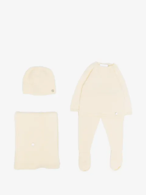 Paz Rodriguez knitted babygrow set (set of four)