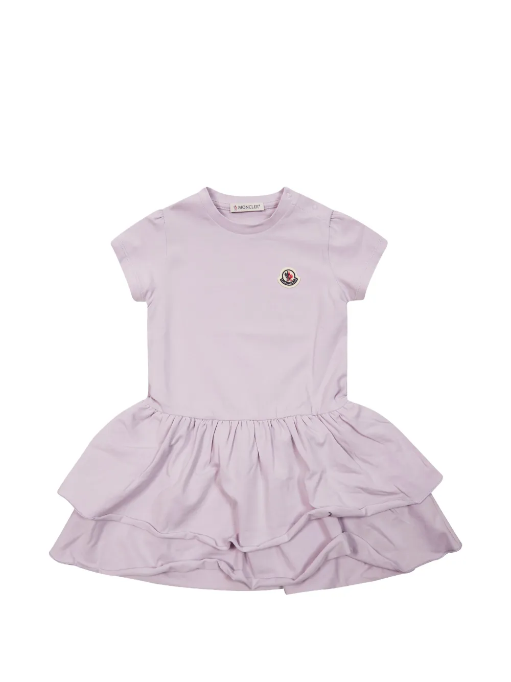 Moncler Enfant Jurk met korte mouwen Paars