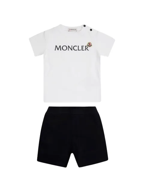 Moncler Enfant logo T-shirt and shorts set